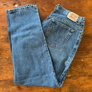 550 Levi's Vintage Blue Jeans